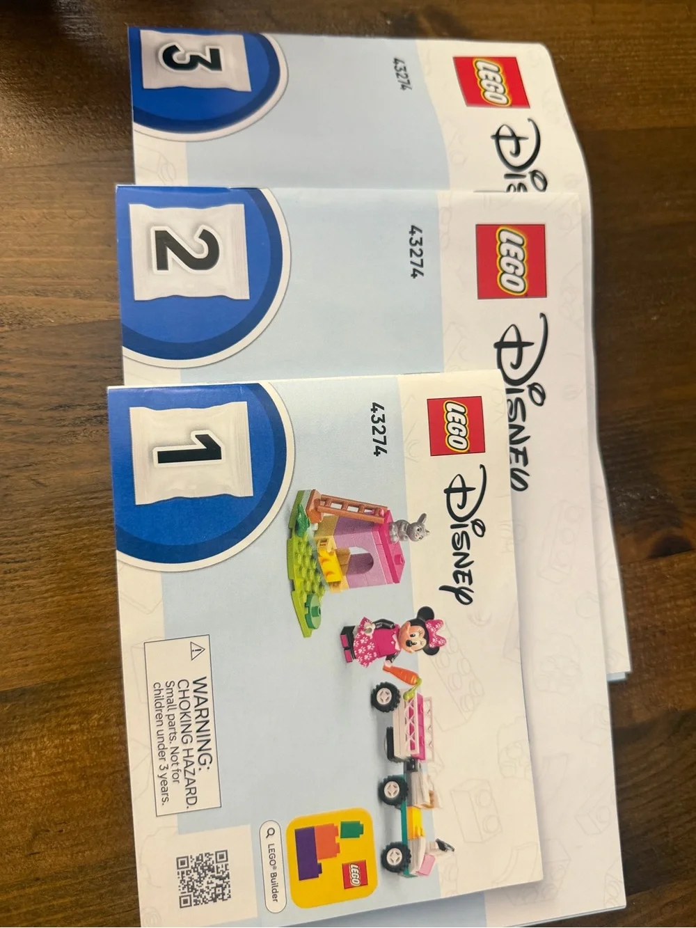 Disney Minnie Mouse Playhouse Lego Set